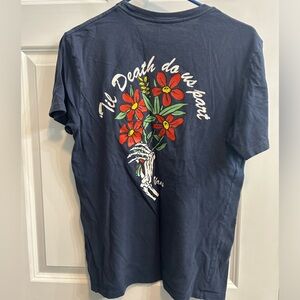 Vans Tshirt. Size Small. Navy Blue.